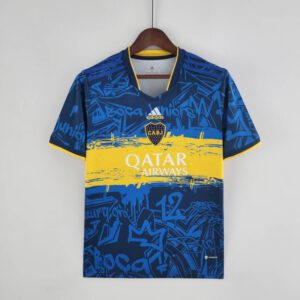 Camiseta Boca Juniors primera equipación 2022-2023 Versión especial fan frontal