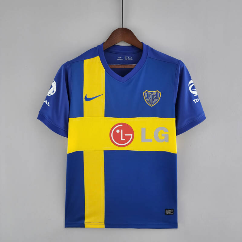 Camiseta Boca Juniors retro 2009-2010 - frontal Camiseta Boca Juniors retro 2009-2010 - frontal