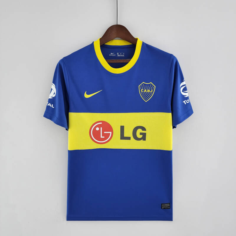 Camiseta Boca Juniors retro 2010-2011 - frontal Camiseta Boca Juniors retro 2010-2011 - frontal