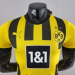 Camiseta Borussia Dortmund Primera Equipación 2022-2023 Versión jugador pecho