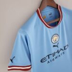 Camiseta Manchester City Primera Equipación 2022-2023 Versión Fan lateral