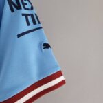 Camiseta Manchester City Primera Equipación 2022-2023 Versión Fan manga
