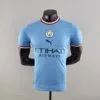 Camiseta Manchester City Primera Equipación 2022-2023 Versión jugador frontal