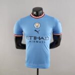 Camiseta Manchester City Primera Equipación 2022-2023 Versión jugador frontal