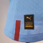 Camiseta Manchester City Primera Equipación 2022-2023 Versión jugador parche