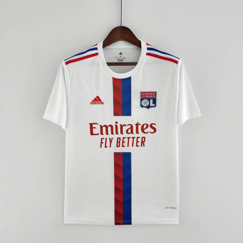 Camiseta Olympique de Lyon Primera Equipación 2022-2023 Versión Aficionado