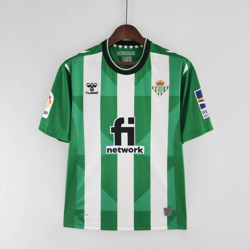 Camiseta Real Betis primera equipación 2022 - 2023 versión fan - frontal Camiseta Real Betis primera equipación 2022 - 2023 versión fan - frontal