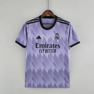 Camiseta Real Madrid Segunda Equipación 2022-2023 Versión Fan frontal