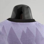 Camiseta Real Madrid Segunda Equipación 2022-2023 Versión Jugador frontal cuello posterior