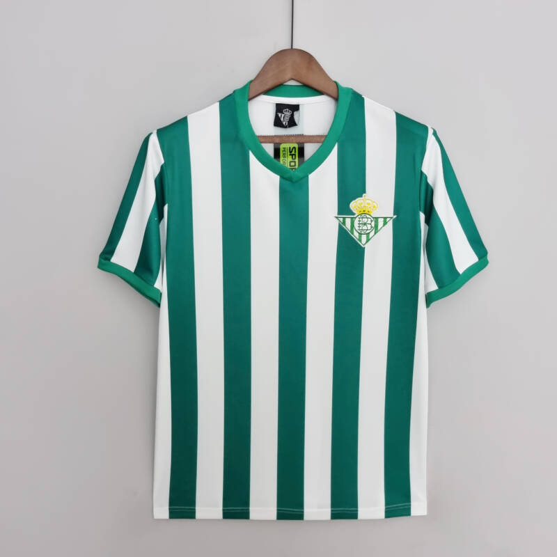 Camiseta Retro Real Betis Primera Equipación 7677 Versión Aficionado Camiseta Retro Real Betis Primera Equipación 7677 Versión Aficionado
