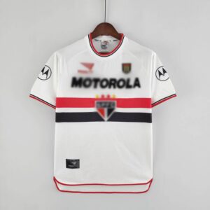 Camiseta Sao Paolo retro primera equipación 2000 frontal