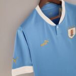 Camiseta Uruguay Mundial Qatar 2022 Versión fan lateral