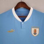 Camiseta Uruguay Mundial Qatar 2022 Versión fan pecho