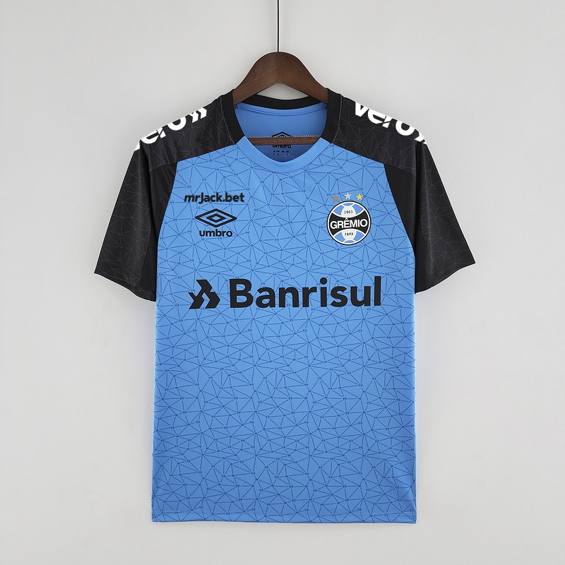 Camiseta de entrenamiento Azul Gremio todos los patrocinadores 2223 Camiseta de entrenamiento Azul Gremio todos los patrocinadores 2223