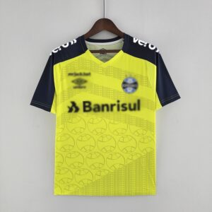 Camiseta de entrenamiento verde fluorescente Gremio todos los patrocinadores 2223