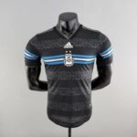 Camiseta de la Selección Argentina Equipación Negra 2022 Versión Jugador