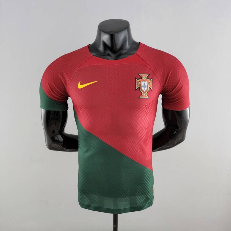 Camiseta de la Selección de Portugal Primera Equipación 2022 Versión Jugador Camiseta de la Selección de Portugal Primera Equipación 2022 Versión Jugador