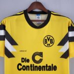 Camiseta del Borussia Dortmund retro temporada 1989 - pecho