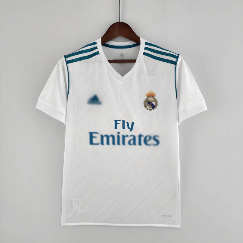 Camiseta del Real Madrid retro primera equipación temporada 2017-2018 - frontal Camiseta del Real Madrid retro primera equipación temporada 2017-2018 - frontal