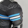 MANGA Camiseta de la Selección Argentina Equipación Negra 2022 Versión Jugador
