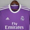 PECHO Camiseta Retro Real Madrid Segunda Equipación 1718 Versión Aficionado