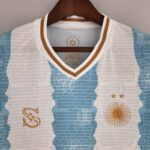 PECHO Camiseta de la Selección Argentina Edición Conmemorativa 2022 Versión Aficionado