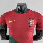 PECHO Camiseta de la Selección de Portugal Primera Equipación 2022 Versión Jugador