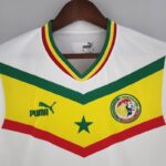 PECHO Camiseta de la Selección de Senegal Primera Equipación 2022 Versión Aficionado