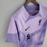 PECHO LATERAL Camiseta Portero Liverpool 2223 Versión Morada