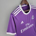 PECHO LATERAL Camiseta Retro Real Madrid Segunda Equipación 1718 Versión Aficionado