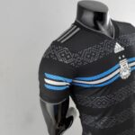 PECHO LATERAL Camiseta de la Selección Argentina Equipación Negra 2022 Versión Jugador