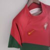 PECHO LATERAL Camiseta de la Selección de Portugal Primera Equipación 2022 Versión Aficionado