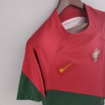 PECHO LATERAL Camiseta de la Selección de Portugal Primera Equipación 2022 Versión Aficionado