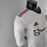 PECHO LATERAL Segunda Equipación manga larga Manchester United 2022-2023