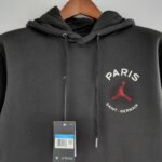 PECHO Sudadera con Capucha Negra PSG 2022