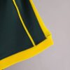 ACABADO MANGA Camiseta Portero Retro Verde Oscuro Brasil 1998