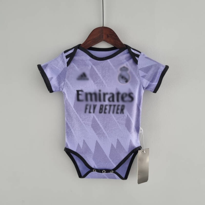 Body Real Madrid segunda equipación 2022-2023 - frontal Body Real Madrid segunda equipación 2022-2023 - frontal