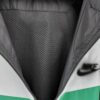 CIERRE ABIERYO Cortavientos Nike Negro y Blanco Verde