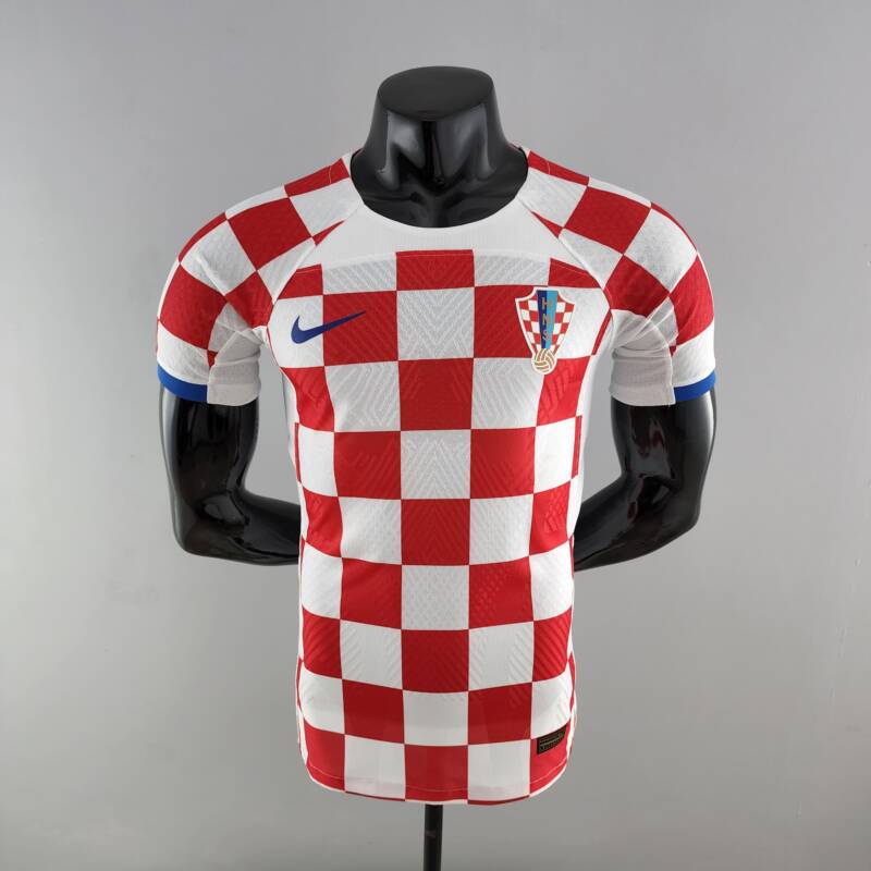 Camiseta Croacia Mundial Qatar 2022 versión jugador