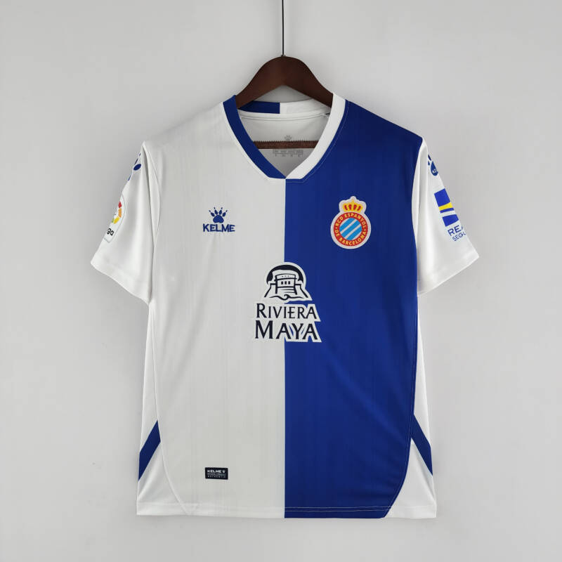 Camiseta Espanyol tercera equipación 2022 - 2023 versión fan frontal Camiseta Espanyol tercera equipación 2022 - 2023 versión fan frontal