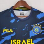 Camiseta Maccabi Tel Aviv segunda equipación 2022 - 2023 versión fan pecho