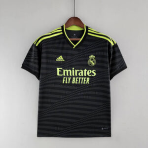 Camiseta Real Madrid tercera equipación 2022 - 2023 versión fan frontal