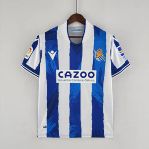 Camiseta Real Sociedad primera equipación 2022 - 2023 versión fan frontal