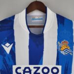 Camiseta Real Sociedad primera equipación 2022 - 2023 versión fan pecho