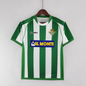 Camiseta Retro Primera Equipación Real Betis 0102