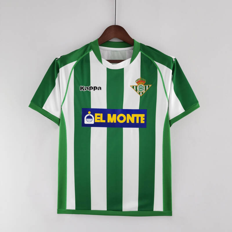 Camiseta Retro Primera Equipación Real Betis 0102 Camiseta Retro Primera Equipación Real Betis 0102