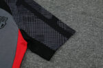 Conjunto de entrenamiento manga corta FC Barcelona gris - 2022-2023 - pecho 2