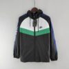 Cortavientos Nike Negro y Blanco Verde