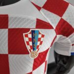 ESCUDO Camiseta Croacia Mundial Qatar 2022 versión jugador
