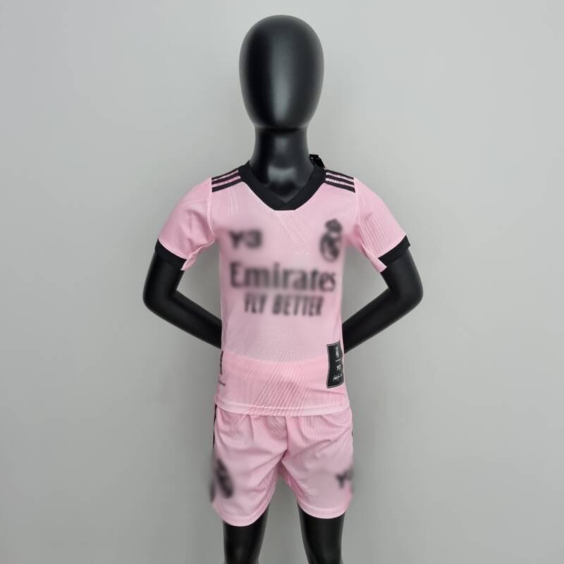 Mini conjunto Real Madrid Y3 Niño Rosa 2223 Mini conjunto Real Madrid Y3 Niño Rosa 2223